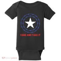 Texas Border Crisis Come And Take It Baby Bodysuit thumb 0