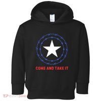 Texas Border Crisis Come And Take It Toddler Hoodie thumb 0