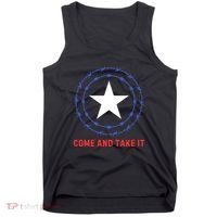 Texas Border Crisis Come And Take It Tank Top thumb 0