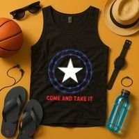 Texas Border Crisis Come And Take It Tank Top thumb 4