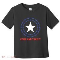 Texas Border Crisis Come And Take It Toddler T-Shirt thumb 0