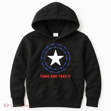 Texas Border Crisis Come And Take It Kids Hoodie