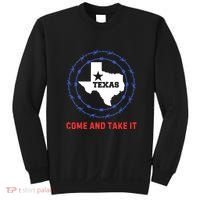 Texas Border Crisis Come And Take It Sweatshirt thumb 0