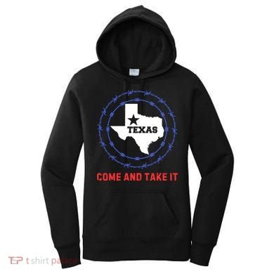 Texas Border Crisis Come And Take It Women's Hoodie