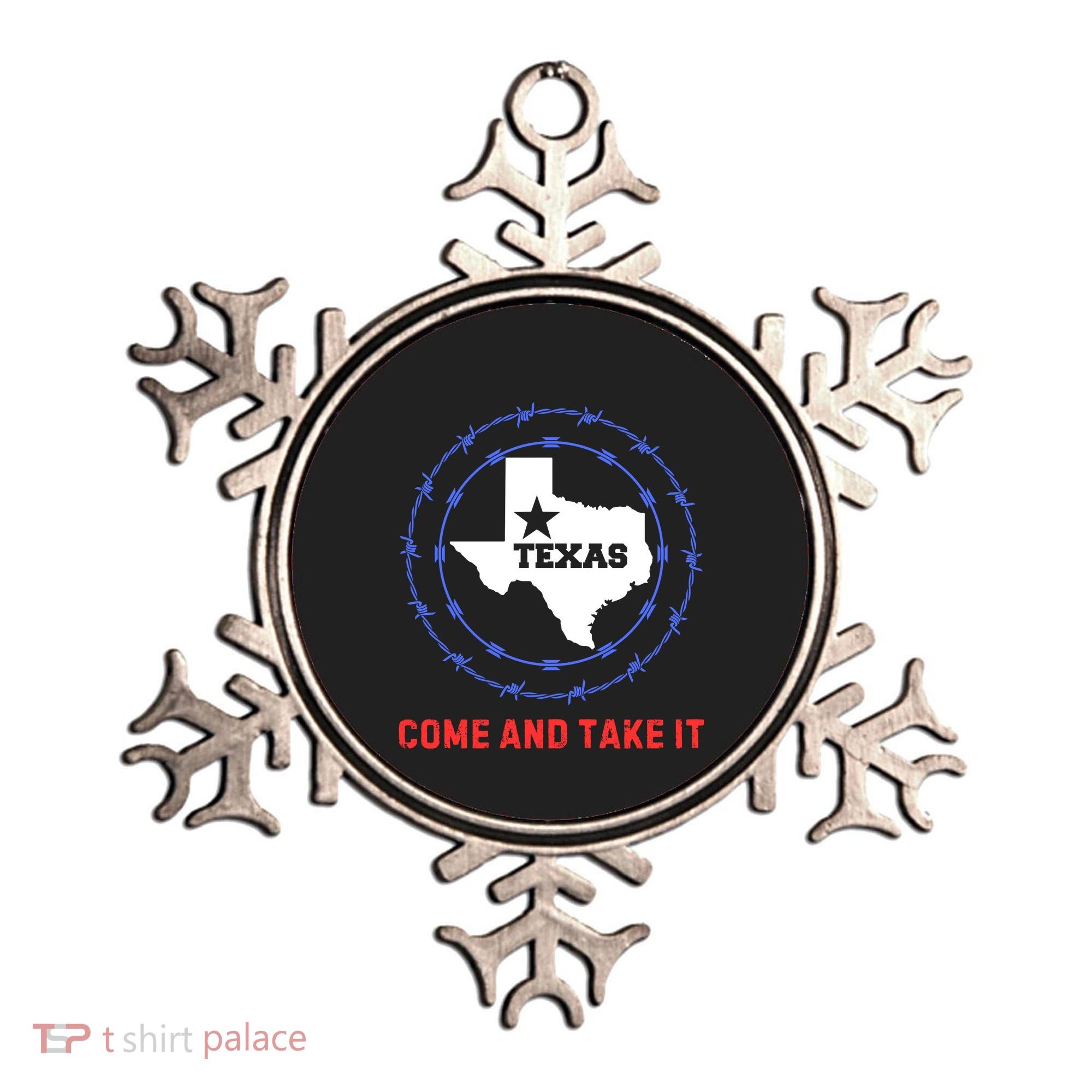 Texas Border Crisis Come And Take It Ornament