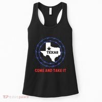 Texas Border Crisis Come And Take It Women's Tank Top thumb 0