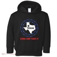 Texas Border Crisis Come And Take It Toddler Hoodie thumb 0