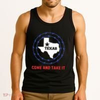 Texas Border Crisis Come And Take It Tank Top thumb 3