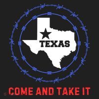 Texas Border Crisis Come And Take It Golf Towel thumb 3