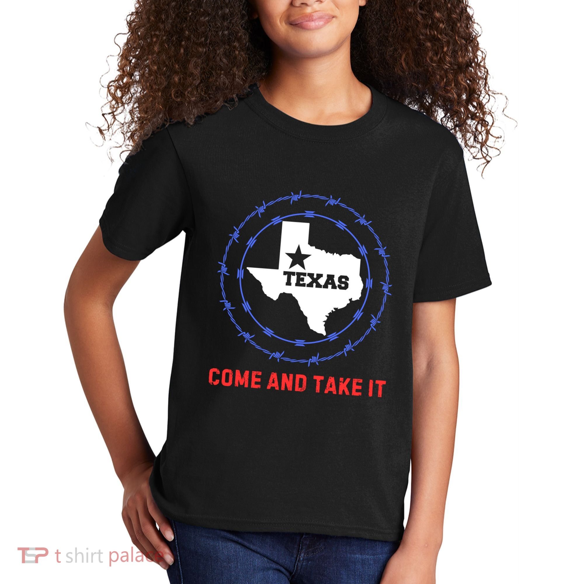 Texas Border Crisis Come And Take It Kids T-Shirt