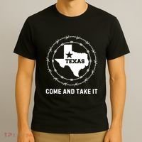 Texas Border Crisis Come And Take It T-Shirt thumb 3