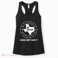 Texas Border Crisis Come And Take It Women's Tank Top thumb 0