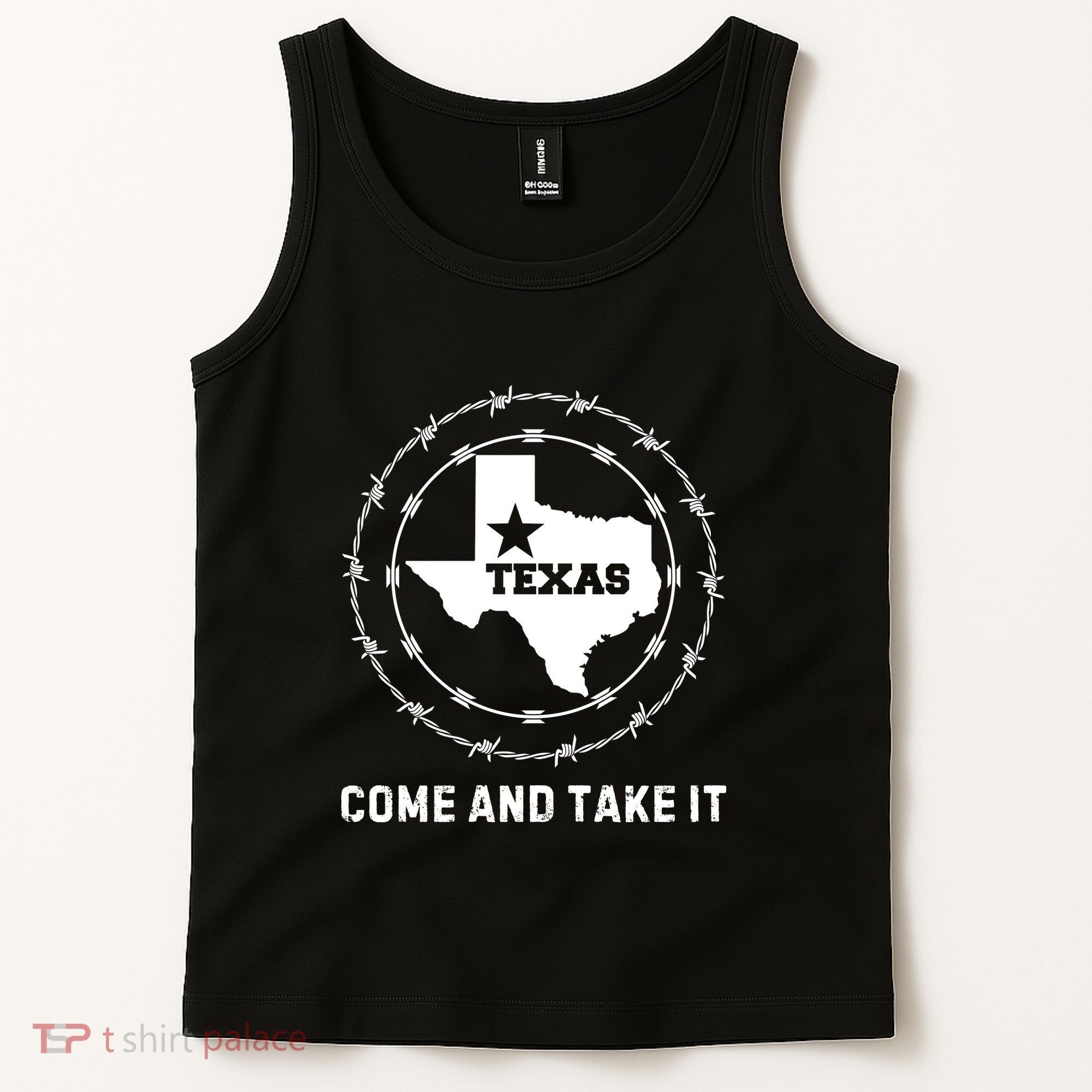 Texas Border Crisis Come And Take It Tank Top