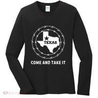 Texas Border Crisis Come And Take It Women's Long Sleeve Shirt thumb 0