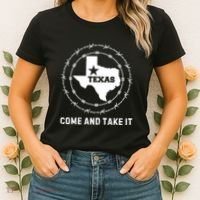 Texas Border Crisis Come And Take It Women's T-Shirt thumb 2
