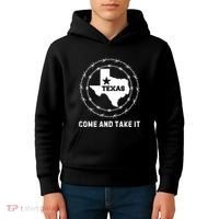 Texas Border Crisis Come And Take It Kids Hoodie thumb 4