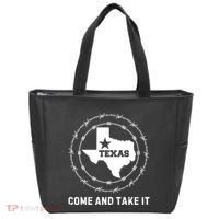 Texas Border Crisis Come And Take It Tote Bag thumb 0