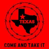 Texas Border Crisis Come And Take It Santa Hat thumb 1