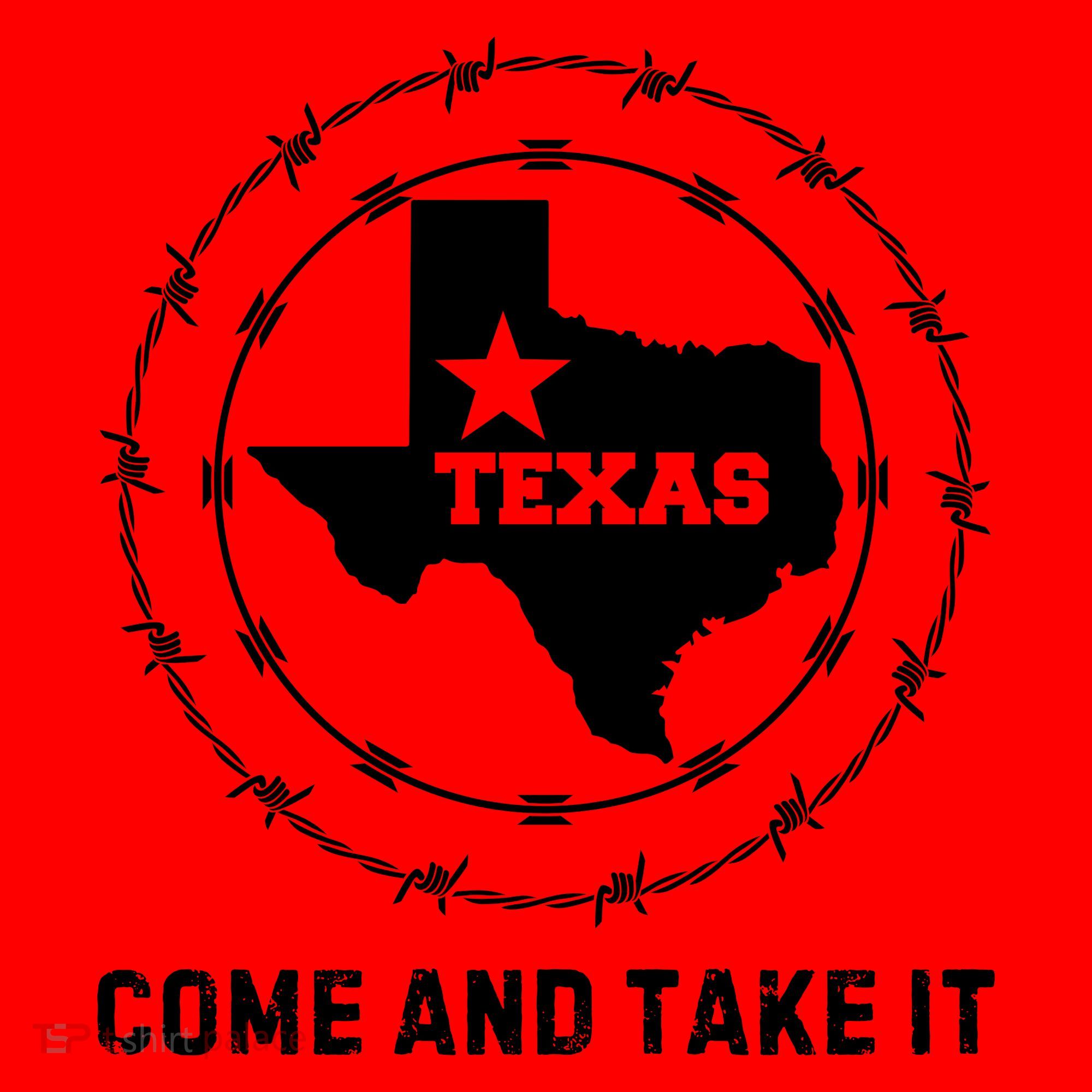 Texas Border Crisis Come And Take It Santa Hat