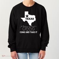 Texas Border Crisis Come And Take It Women's Sweatshirt thumb 0