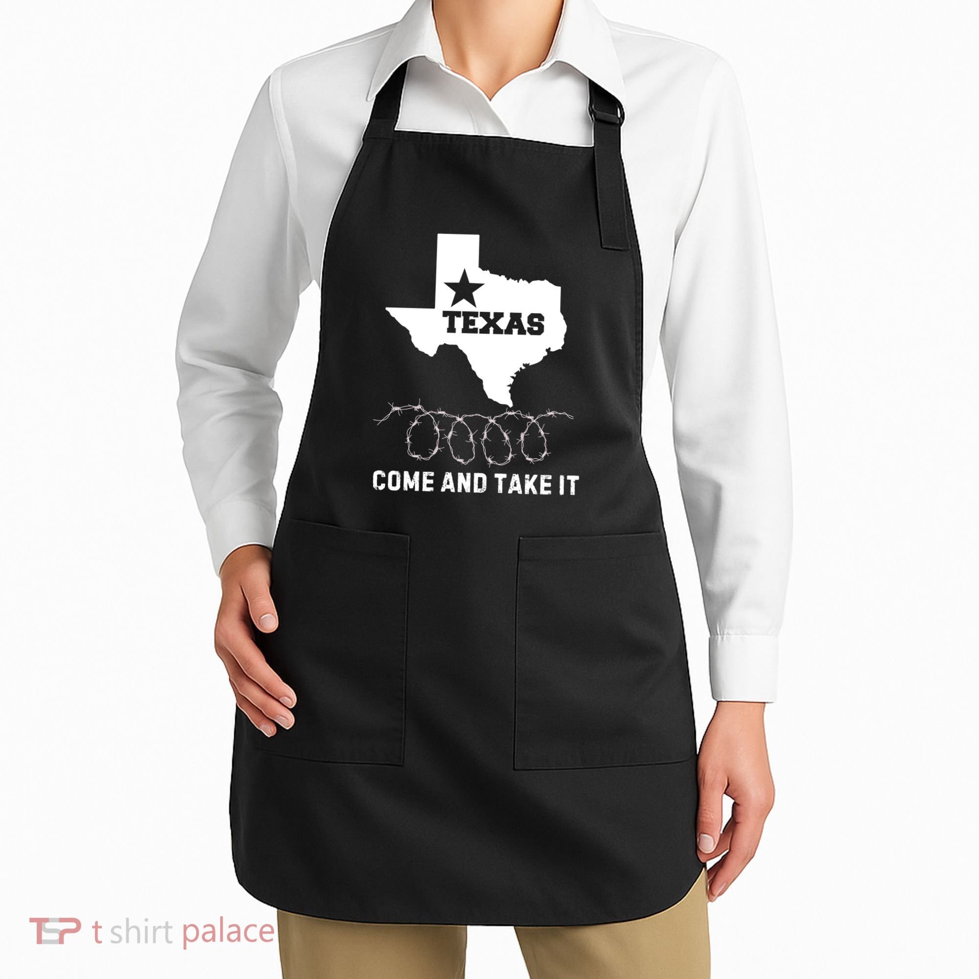 Texas Border Crisis Come And Take It Apron