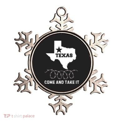 Texas Border Crisis Come And Take It Ornament