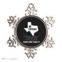 Texas Border Crisis Come And Take It Ornament thumb 0