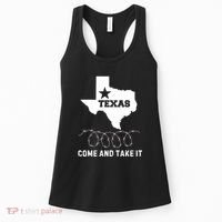 Texas Border Crisis Come And Take It Women's Tank Top thumb 0