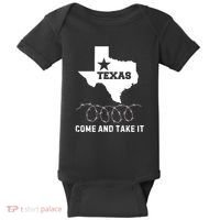 Texas Border Crisis Come And Take It Baby Bodysuit thumb 0