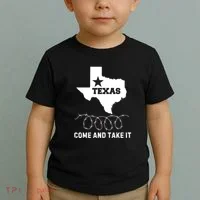 Texas Border Crisis Come And Take It Toddler T-Shirt thumb 2