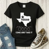 Texas Border Crisis Come And Take It Women's T-Shirt thumb 3
