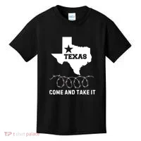 Texas Border Crisis Come And Take It Kids T-Shirt thumb 0