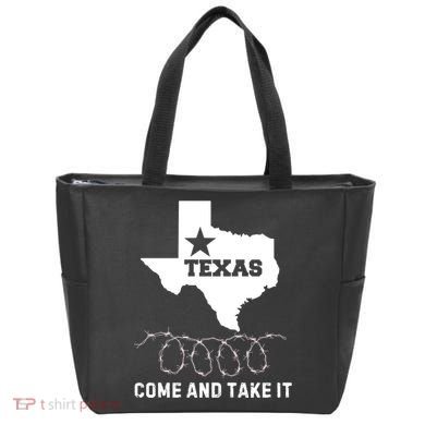 Texas Border Crisis Come And Take It Tote Bag