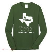 Texas Border Crisis Come And Take It Long Sleeve Shirt thumb 0
