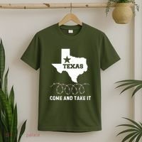 Texas Border Crisis Come And Take It T-Shirt thumb 2