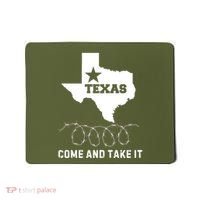 Texas Border Crisis Come And Take It Mousepad thumb 0