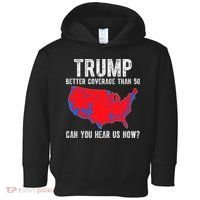 Trump Better Coverage Than 5g Can You Hear Us Know Funny Election Map Toddler Hoodie thumb 0