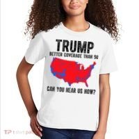 Trump Better Coverage Than 5g Can You Hear Us Know Funny Election Map Kids T-Shirt thumb 2
