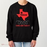 Texas Border Crisis Come And Take It Women's Sweatshirt thumb 0