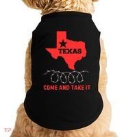 Texas Border Crisis Come And Take It Doggie Tank thumb 0