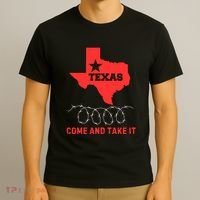 Texas Border Crisis Come And Take It T-Shirt thumb 3