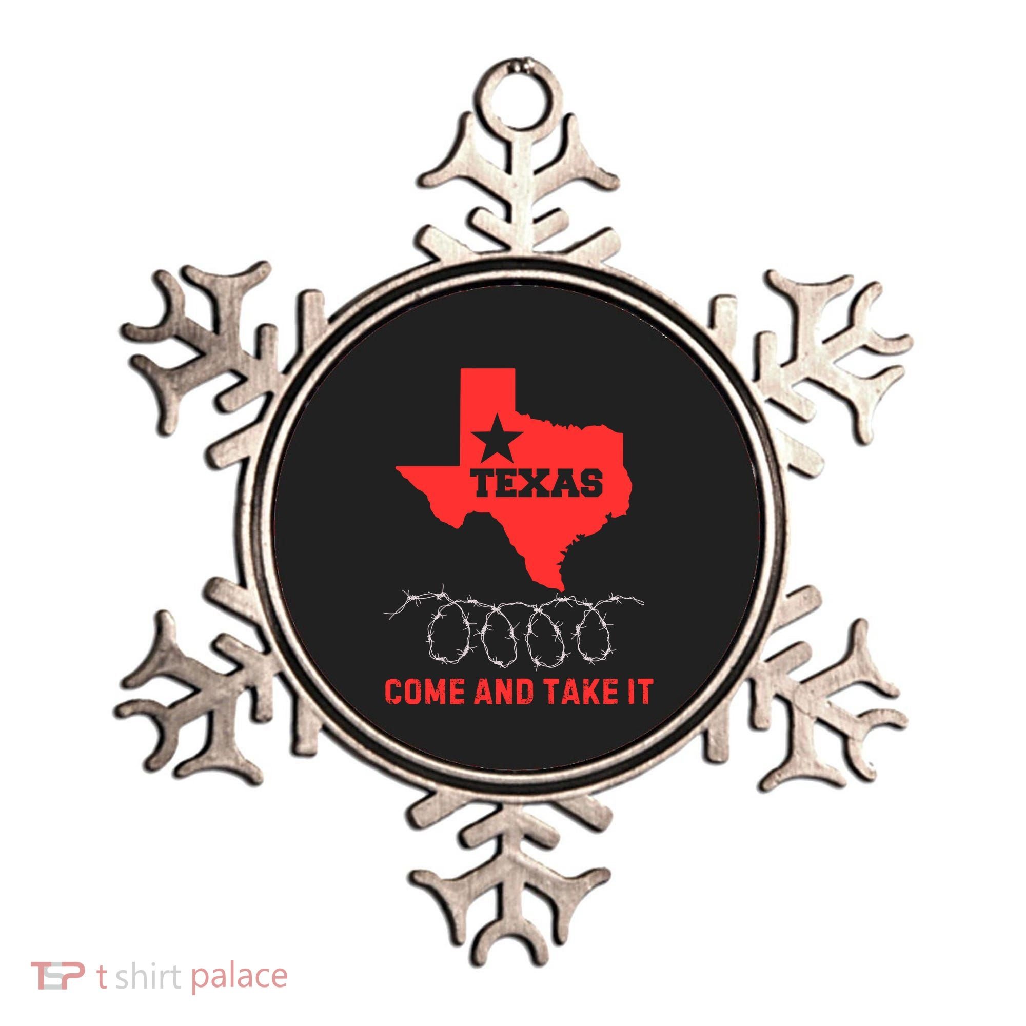 Texas Border Crisis Come And Take It Ornament