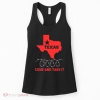 Texas Border Crisis Come And Take It Women's Tank Top thumb 0