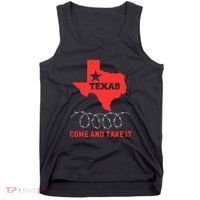 Texas Border Crisis Come And Take It Tank Top thumb 0