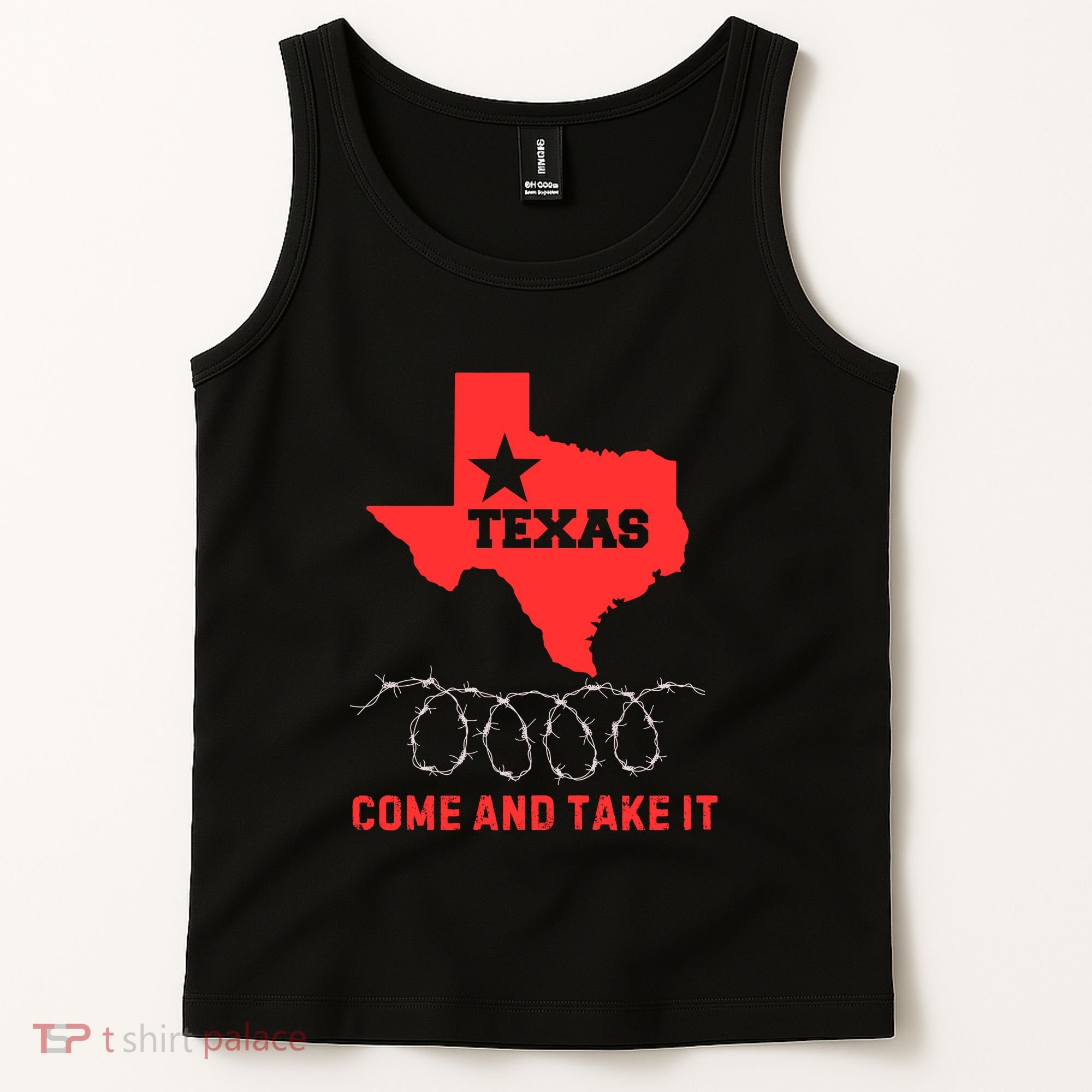 Texas Border Crisis Come And Take It Tank Top