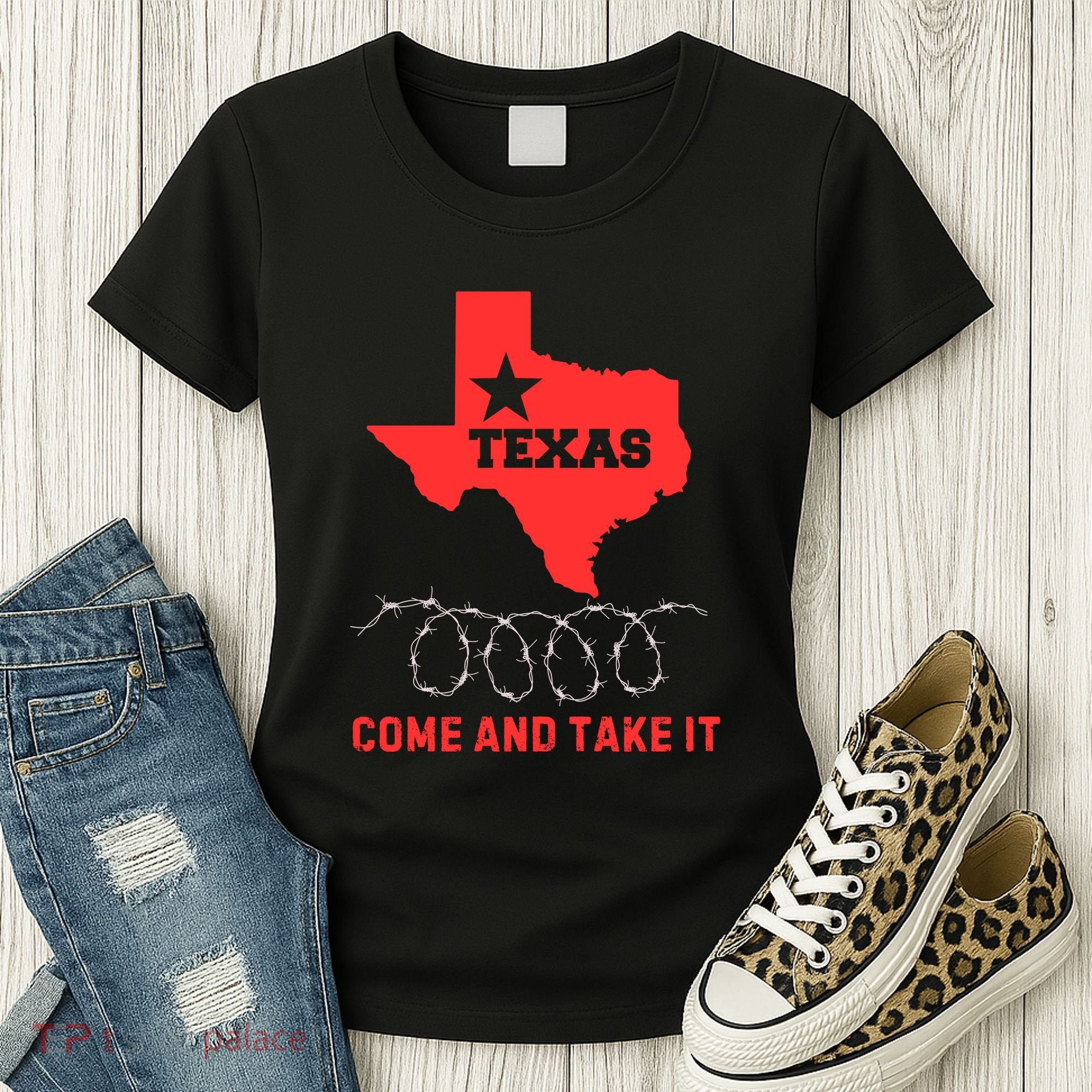 Texas Border Crisis Come And Take It Women's T-Shirt