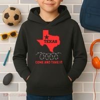 Texas Border Crisis Come And Take It Kids Hoodie thumb 2
