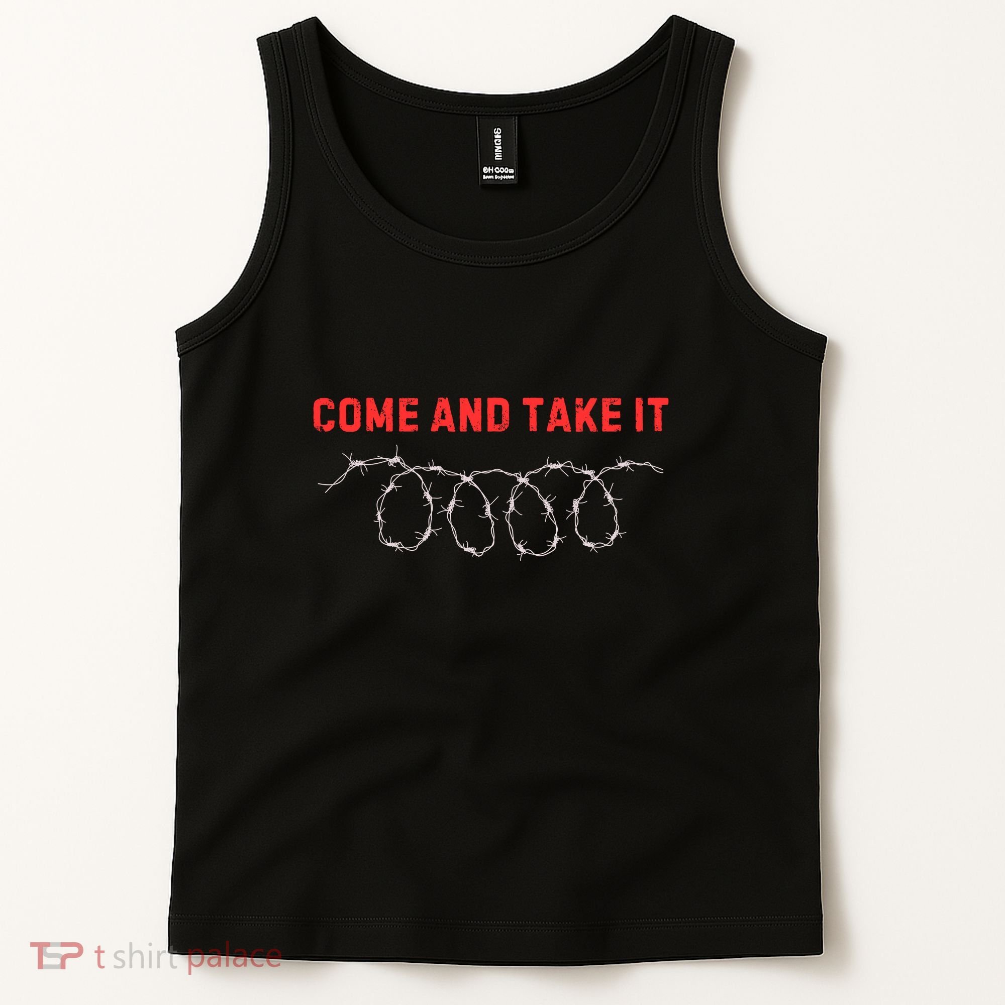 Texas Border Crisis Come And Take It Tank Top