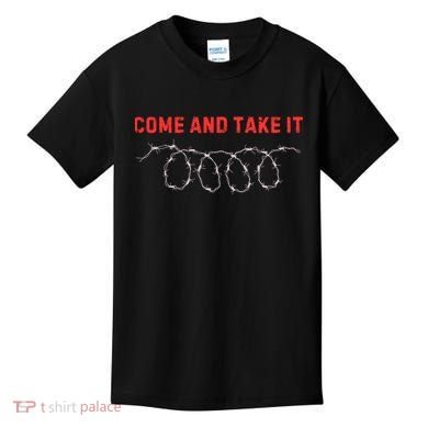 Texas Border Crisis Come And Take It Kids T-Shirt