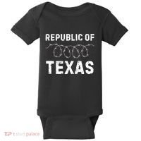 Texas Border Crisis Come And Take It Republic Of Texas Baby Bodysuit thumb 0
